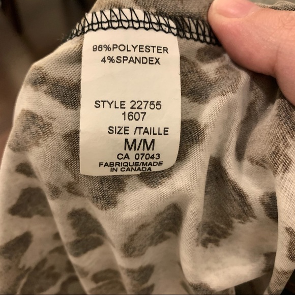 Leopard Top Size M - Picture 7 of 7